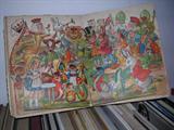 Alice in Wonderland pop-up book.
