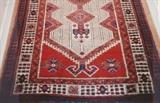 Antique Hand Knotted Persian Serab Runner (3'1" x 11'2")