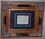 Original Wood Block Map of Flanders by S. Muenster 