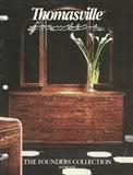 Thomasville, The Founders Collection King-Size Bedroom Set and Dresser with Trifold Mirror Dresser