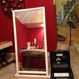 * Shatterproof and distortion-free acrylic mirror gives the visual feedback you need to perfect your power stance and power swing!
* Large 2' x 4' practice mirror allows you to refine your positions to perfection.
* Weatherproof PVC frame adjusts from vertical to 70 degrees with the push of a button!
* Comes with fully adjustable reference lines, allowing you to "line up" proper positions in your stance and swing.
* Easy set up and take down
* Lifetime warranty!
* 30 lbs