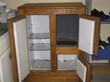 Old Oak Ice Box.  Fun for the Family Room!