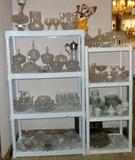 Crystal; Etched Glass & More