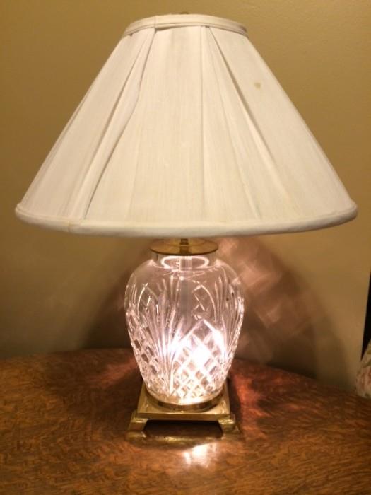 Waterford Crystal Set of Lamps