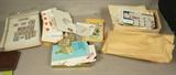 Lot 183  -  Box Lot Stamps.  Mostly Foreign.  China Etc.-- Dimensions:   ---  <br><br>US Shipping charge:</b>  $50