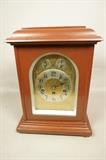Lot 220  -  DRP. a Germany English Style Bracket Clock.  8 Hammer Chime.-- Dimensions:  H: 15.5 inches: W: 11.5 inches: D: 8 inches --- 