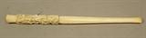 Lot 254  -  Carved ivory cigarette holder. Carved dragon design.-- Dimensions:  : L: 6.75 inches ---  <br><br>US Shipping charge:</b>  $9