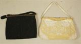 Lot 277  -  2 pc vintage French Elegant Beaded Evening Bags. Purses. Soritzer & Fuhrmann Ltd.-- Dimensions:  H: 6.5 inches: W: 10 inches ---  <br><br>US Shipping charge:</b>  $20