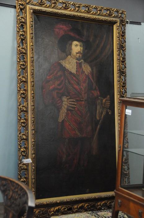 Large portrait of a man