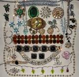 Lots of Vintage Jewelry, this is a small sample