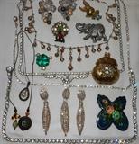 Lots of Vintage Jewelry, this is a small sample