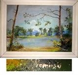 Signed Oil Painting Prominski?