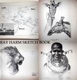 Ray Harm Sketch Book with numerous Sketches in Black and White and Color-All Sketches suitable for framing 