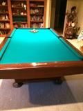 Brunswick Supreme Billards Table. New Felt