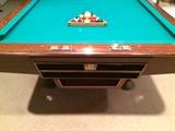 Brunswick Supreme Billards Table. New Felt