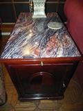 end table with marble top