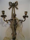 angel wall candle holders