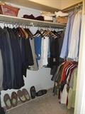 men's clothing sixes xl, 17 shirts 38 & 40 slacks, 12 shoes