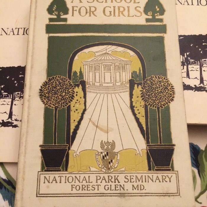 National Park Seminary   Forest Glen. MD. hardback Book