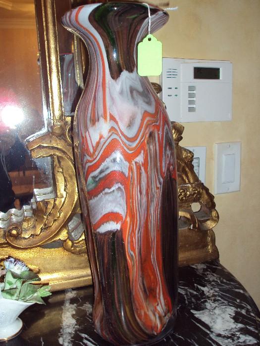 Second Art Glass Vase
