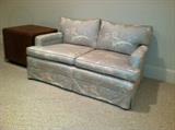 Grey jacobian love seat