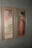 Pompeian Beauty Yard Long vintage prints