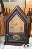 Antique chiming "Steeple" style clock