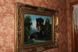 Antique Reverse Glass painting