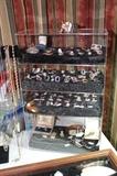 Many rings, necklaces and other jewelry pieces