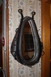 Antique Horse Collar with Mirror