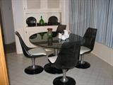 Retro for sure - tulip chairs 