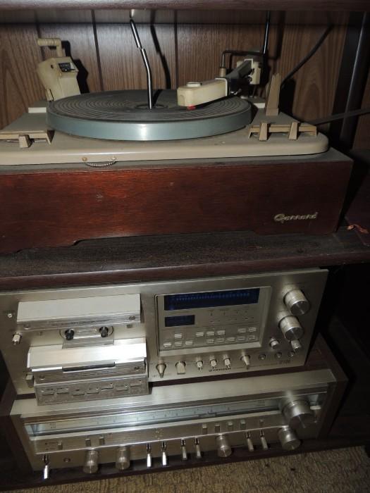 vintage gerrard and pioneer electronics