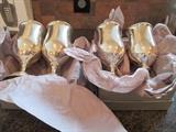 Towle sterling goblets