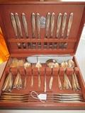 Reed & Barton 53 pc "Silver Sculpture" sterling flatware