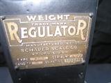 Vintage weight regulator made by Schaper Scale Co. 3 lb capacity, serial #A695