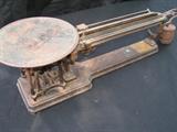 Vintage pharmacy scale No. 803, Henry Troemner maker, 20 kg