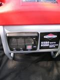 "brand new" like Briggs and Straton generator 5550 watts with accessories