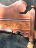 54t x 57 1/2 w head and foot boards; full sizes, can fit a queen