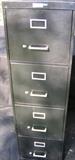 four drawer metal file cabinet 15w x 26 1/2 w x 52t