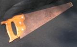 vintage hand saw