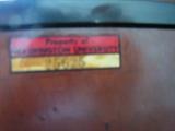 Voland and Son pharmacy scale New Rochelle, NY dated 10/15/1912. Used at Washington University. 20x 9 1/2x 16 3/4