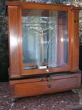 Voland and Son pharmacy scale New Rochelle, NY dated 10/15/1912. Used at Washington University. 20x 9 1/2x 16 3/4