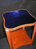 Vintage art deco 1920's side table 26x 18 3/8x 18 1/4