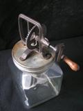 Antique 4 qt butter churn