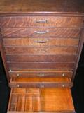 Antique National Cash Registers tiger oak cash box