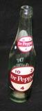 Vintage Dr. Pepper glass bottle 12 fl. oz., 10. 2. 4.