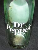 Vintage Dr. Pepper glass bottle 12 fl. oz., 10. 2. 4.