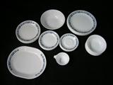 Vintage Corelle Livingware by Doring. Includes bowles, plates, platter, soup cup, bb plates, etc.