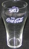 Clear Coke glass
