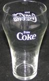 Clear Coke glass